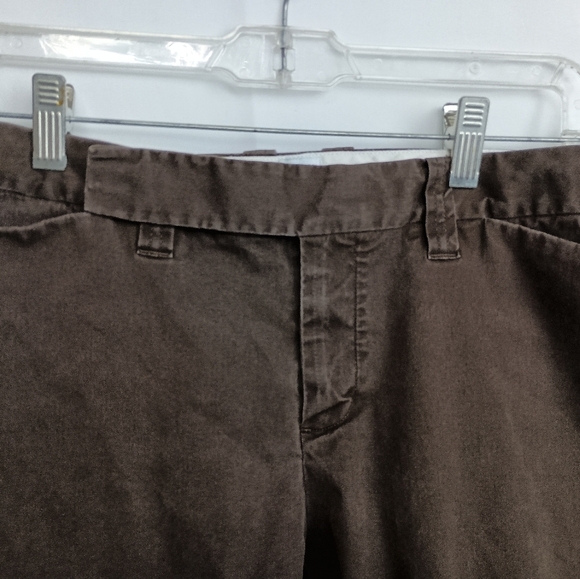 GAP Women's Brown Casual Cropped Capris (#1,440) - Picture 4 of 7